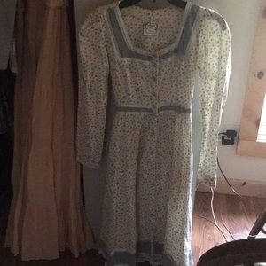 Gunne Sax floral dress